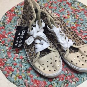 Cute leopard sneakers. Brand new with tags